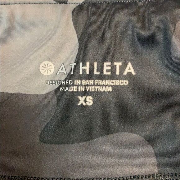 NWOT Athleta Camo Contender 7/8 Legging Sz Xs - Picture 9 of 13